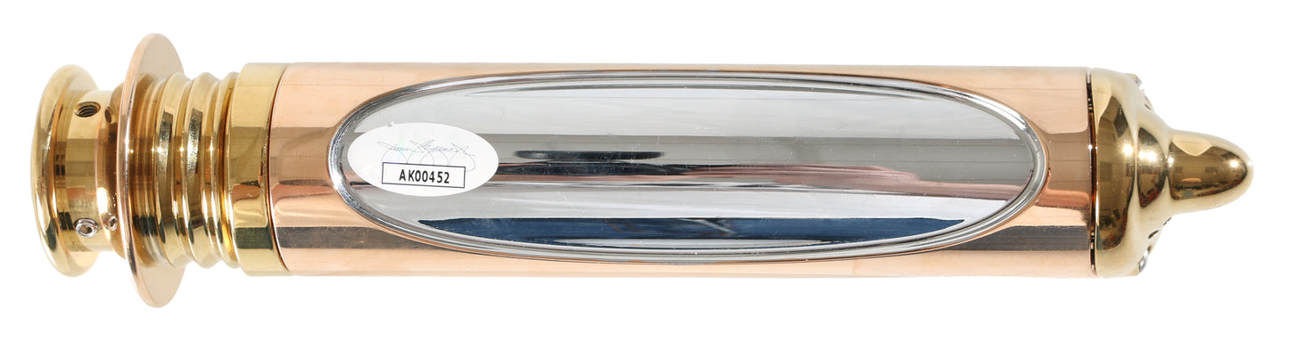 
                  
                    Emperor Palpatine from Star Wars Episode III: Revenge of the Sith Prop Replica Lightsaber by Argo Sabers Signed by Ian McDiarmid with Character Name
                  
                