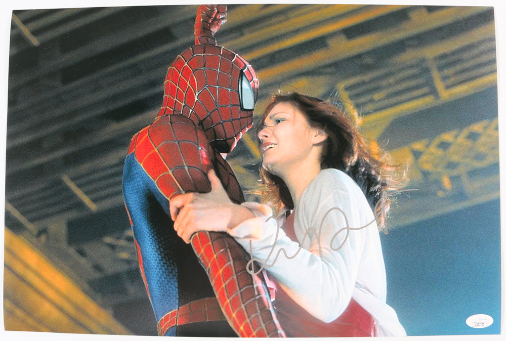 Kirsten Dunst as Mary Jane Watson in Spider-Man Signed 12x18 Photo