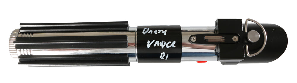 
                  
                    Darth Vader from Rogue One: A Star Wars Story Prop Replica Lightsaber by Argo Sabers Signed by Spencer Wilding with Character Name
                  
                