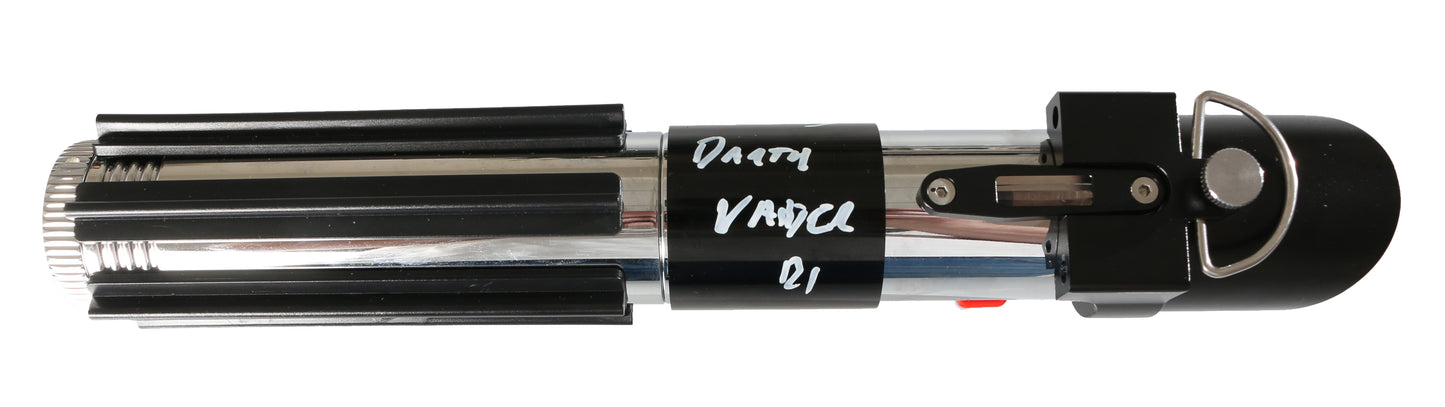
                  
                    Darth Vader from Rogue One: A Star Wars Story Prop Replica Lightsaber by Argo Sabers Signed by Spencer Wilding with Character Name
                  
                