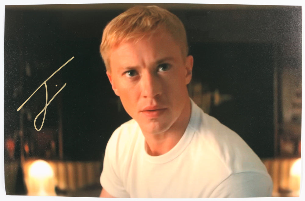 Joseph Quinn as Human Torch in The Fantastic Four: First Steps Signed 11x17 Photo
