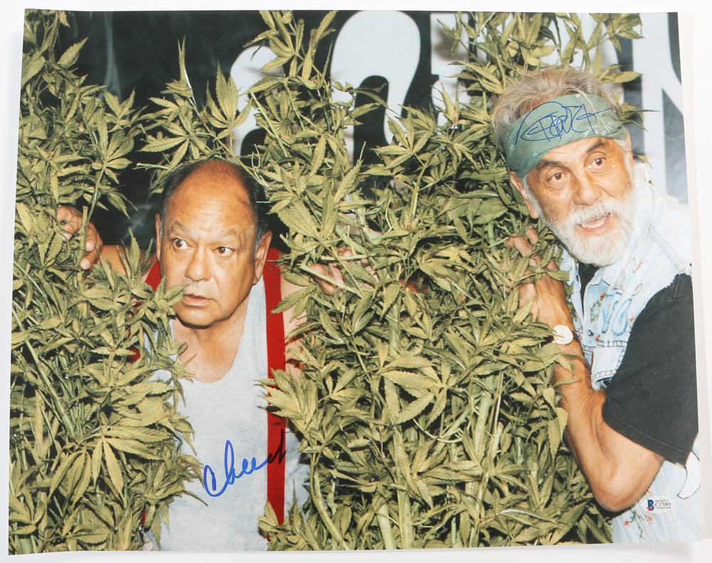 Cheech Marin & Tommy Chong Drug Comedy Duo Signed 16x20 Photo – SWAU ...