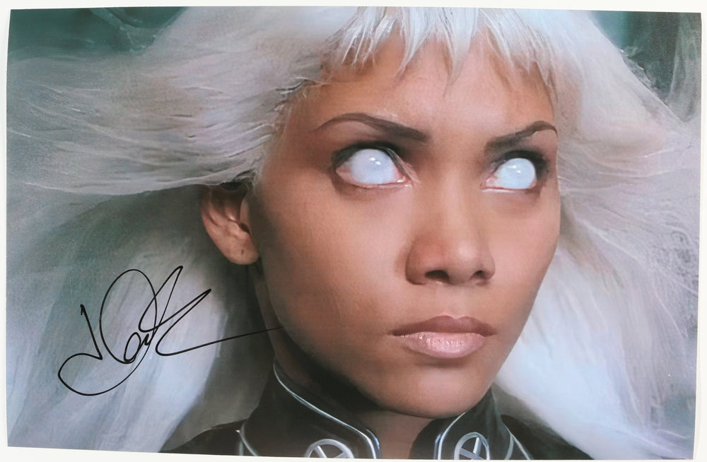 Halle Berry as Storm in X-Men Signed 11x17 Photo