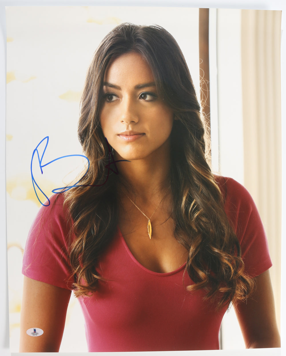 Chloe Bennet as Daisy Johnson / Quake in Agents of S.H.I.E.L.D. Signed 16x20 Photo