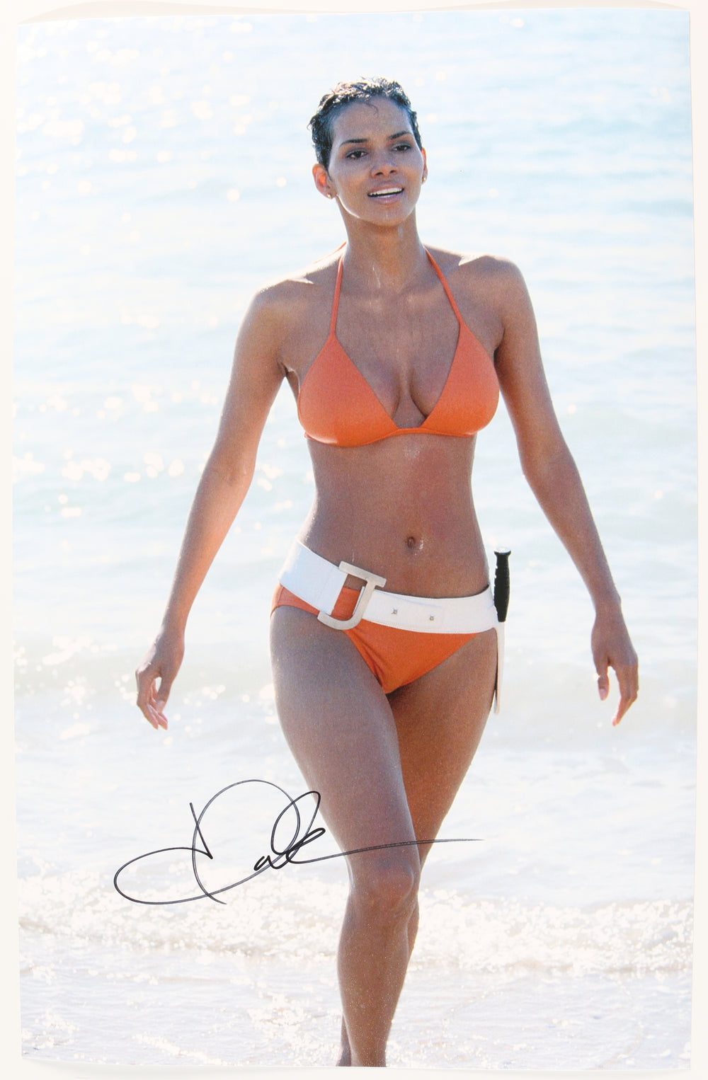 Halle Berry as Jinx in James Bond 007: Die Another Day Signed 11x17 Photo