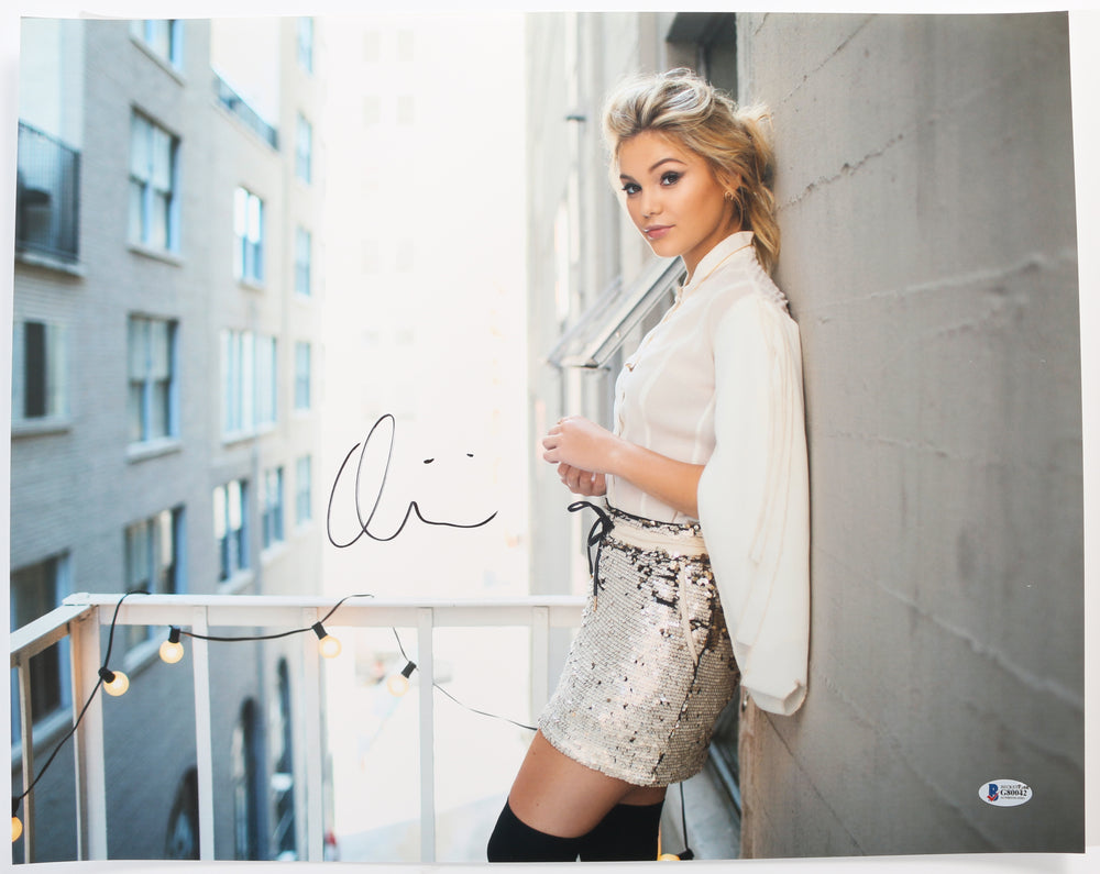 Olivia Holt from Disney, Cloak & Dagger, & the Runaways Sexy Signed 16x20 Photo