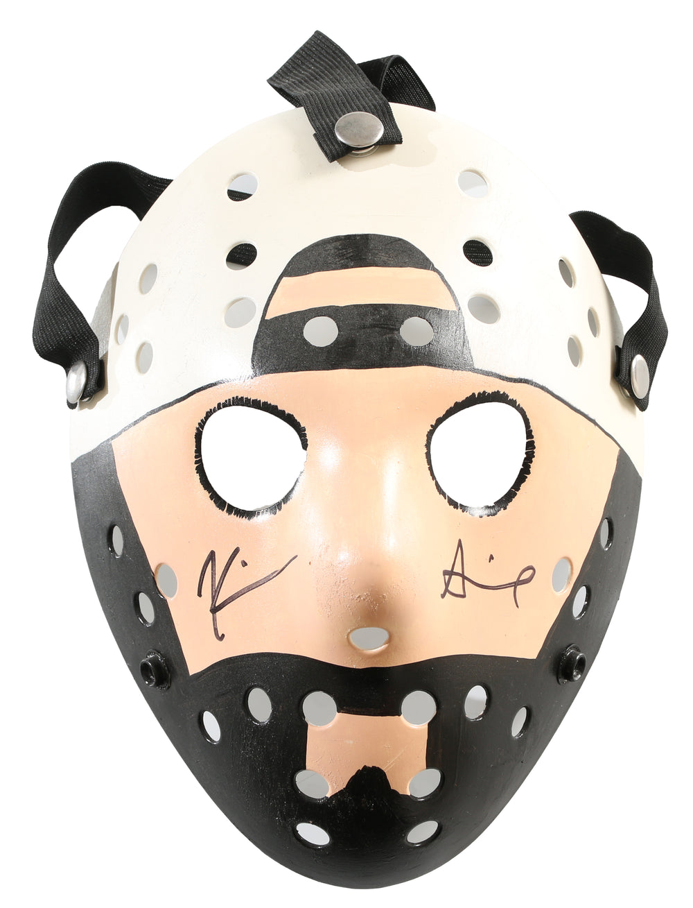 Jay & Silent Bob Hockey Mask Signed by Kevin Smith
