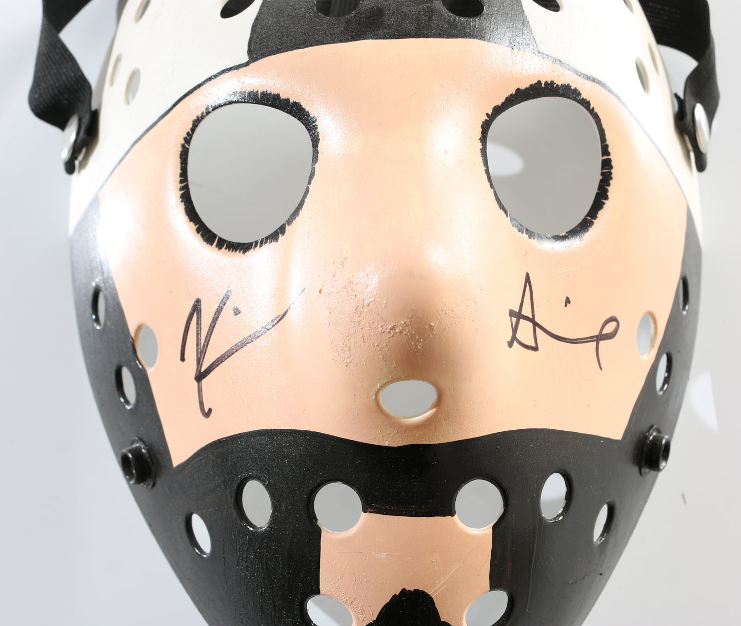 
                  
                    Jay & Silent Bob Hockey Mask Signed by Kevin Smith
                  
                