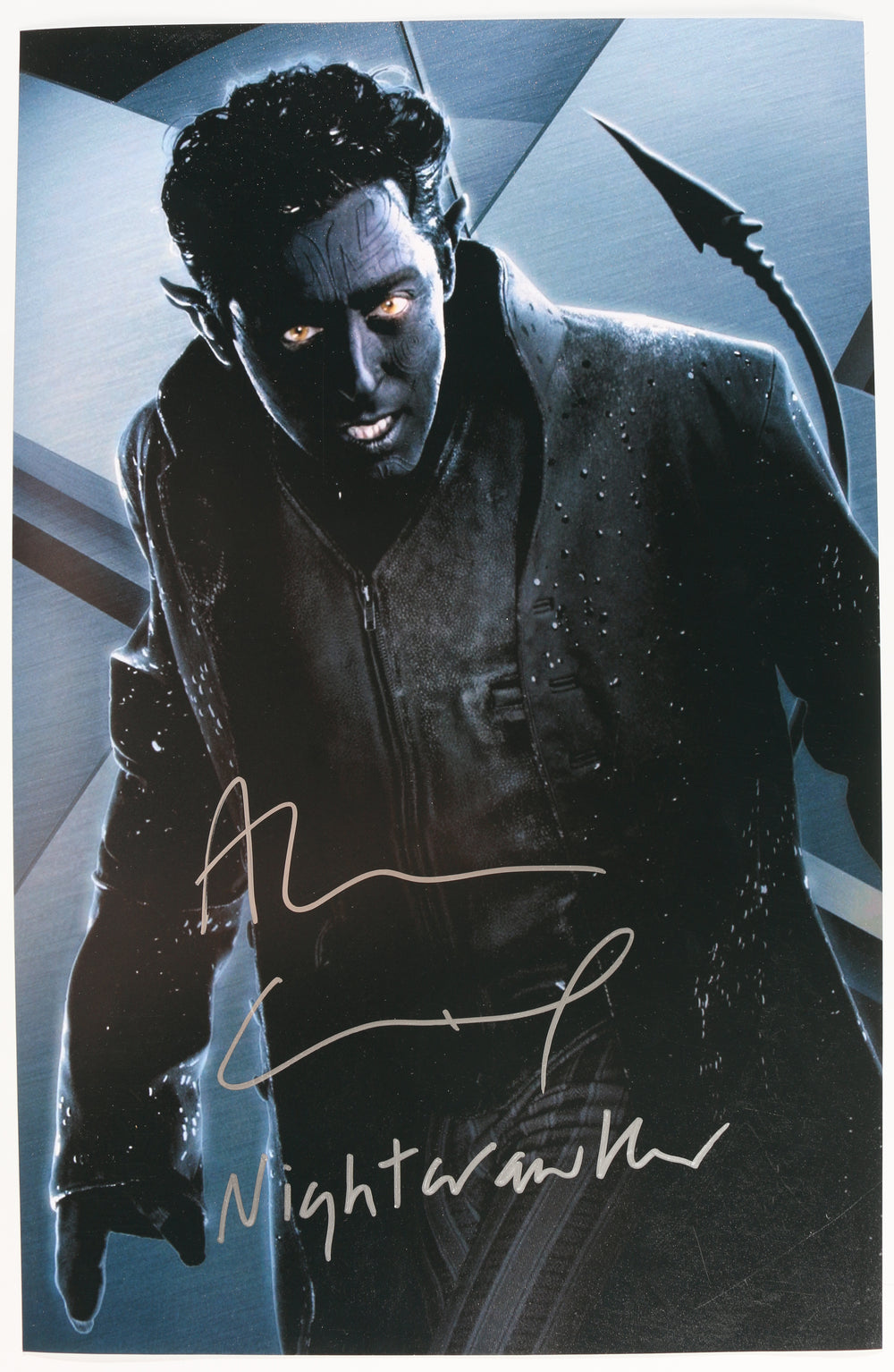 Alan Cumming as Nightcrawler in X2: X-Men United Signed 11x17 Photo with Character Name