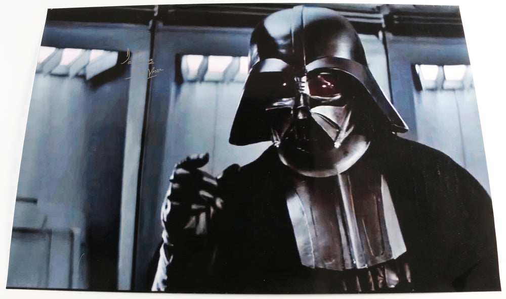Dave Prowse as Darth in Star Wars: A New Hope Signed 20x30 Poster with Character Name