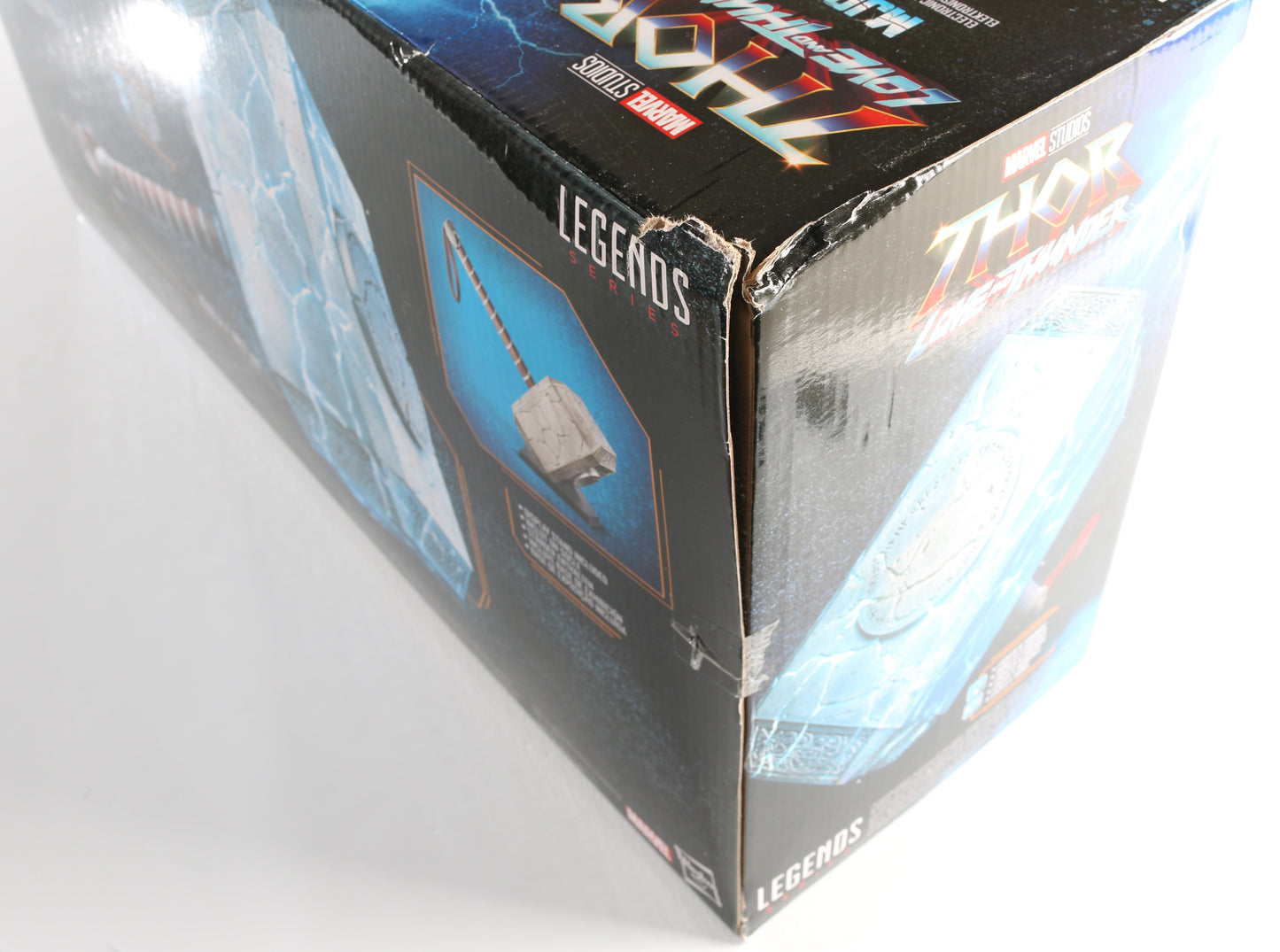 
                  
                    Marvel Legends Mighty Thor Mjolnir Prop Replica Hasbro Legends Series Electronic Cracked Hammer from Thor: Love & Thunder Signed by Chris Hemsworth
                  
                