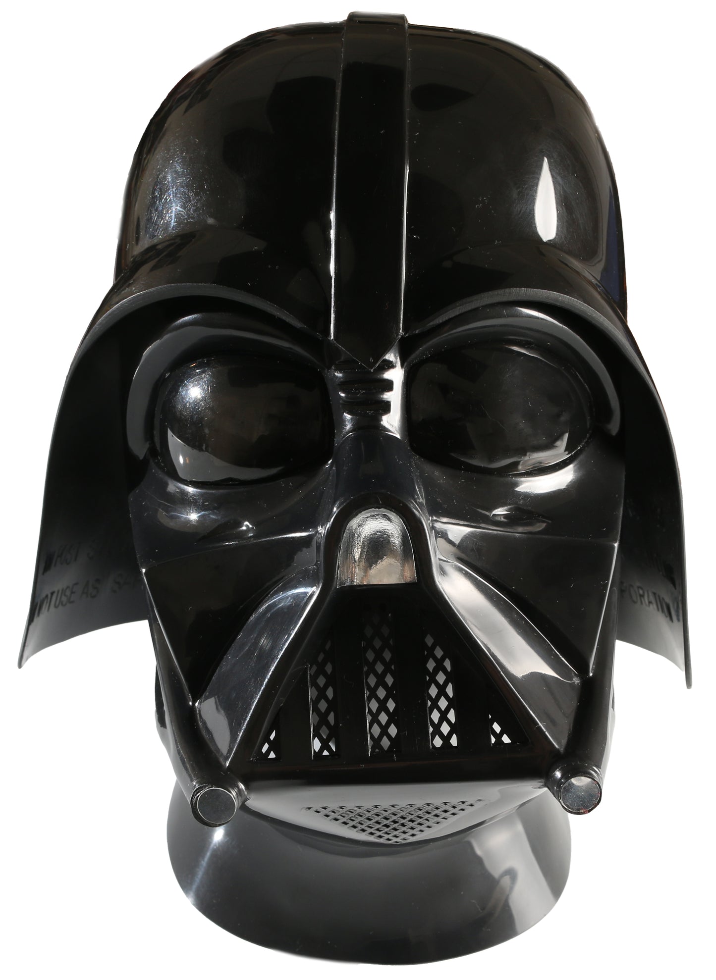 
                  
                    Darth Vader from Star Wars Full Size Prop Replica Helmet Signed by James Earl Jones with Rare 'Voice of Lord Vader' Character Name & MTFBWY Quote + Letter of Provenance Signed by JEJ
                  
                