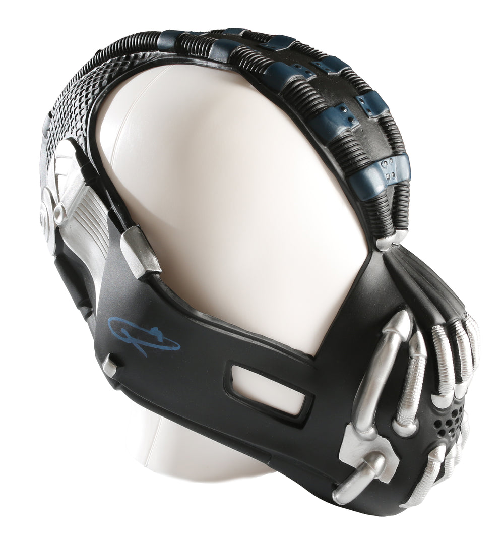 Tom Hardy as Bane in Batman: The Dark Knight Rises Prop Replica Mask Signed by Tom Hardy