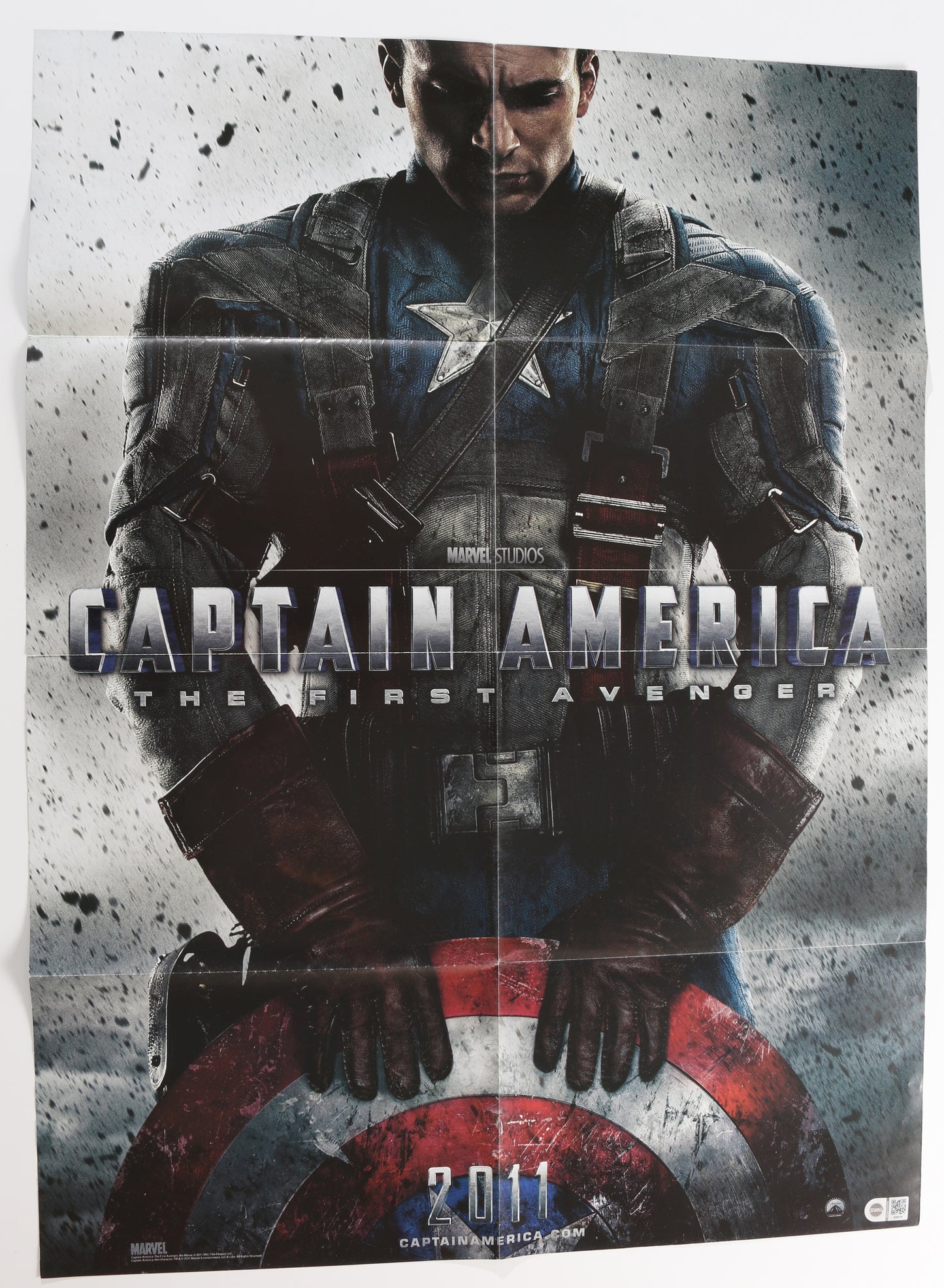 
                  
                    Thor 22x30 Folded Poster Cast Signed by Chris Hemsworth, Tom Hiddleston, Idris Elba, Kenneth Branagh, Stellan Skarsgard, & Kevin Feige
                  
                