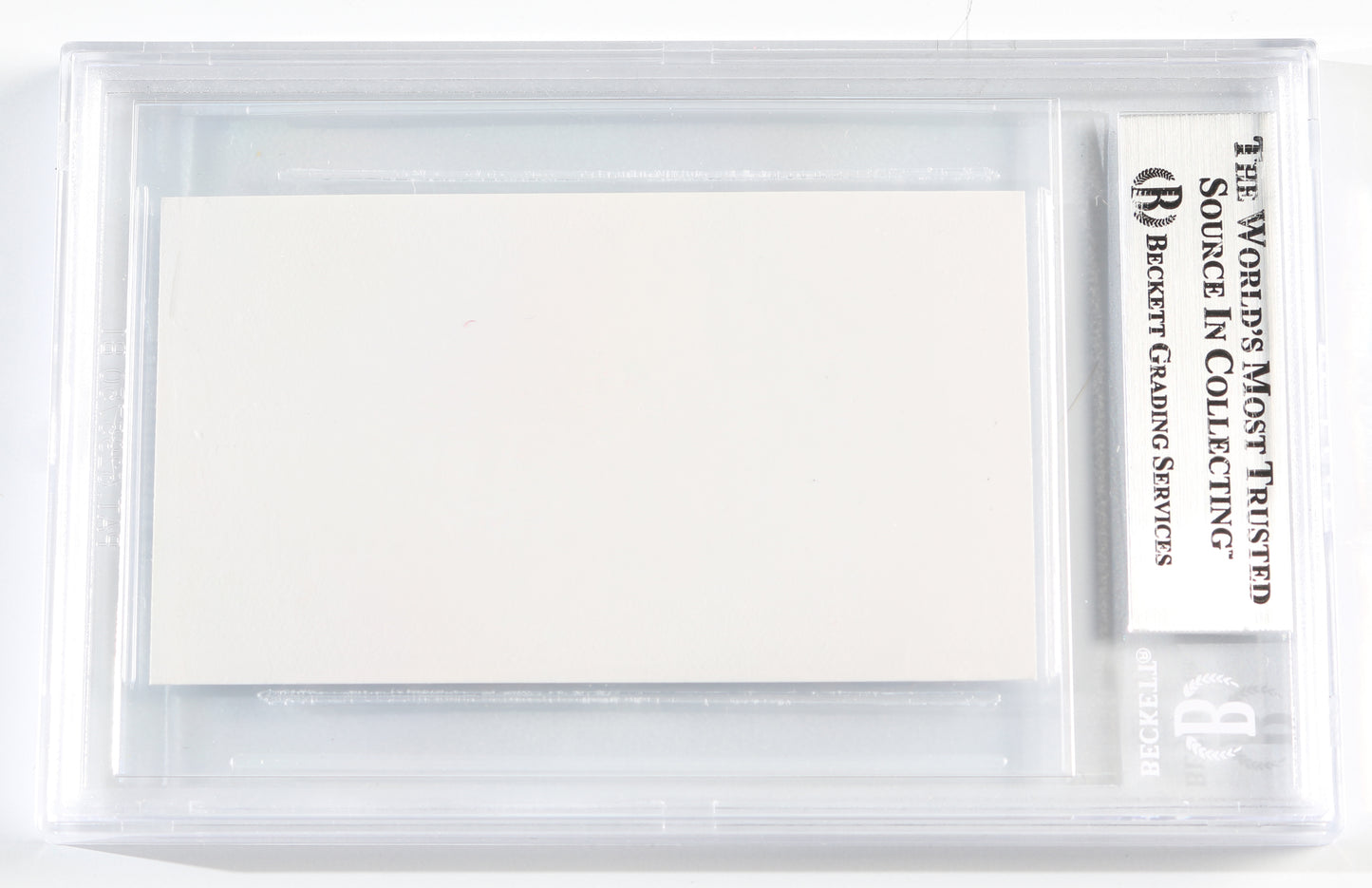 
                  
                    Christian Bale as Patrick Bateman in American Psycho (Beckett Slabbed) Prop Replica Business Card
                  
                