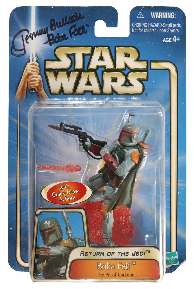 
                  
                    Jeremy Bulloch as Boba Fett in Star Wars: Return of the Jedi Hasbro Signed Action Figure
                  
                