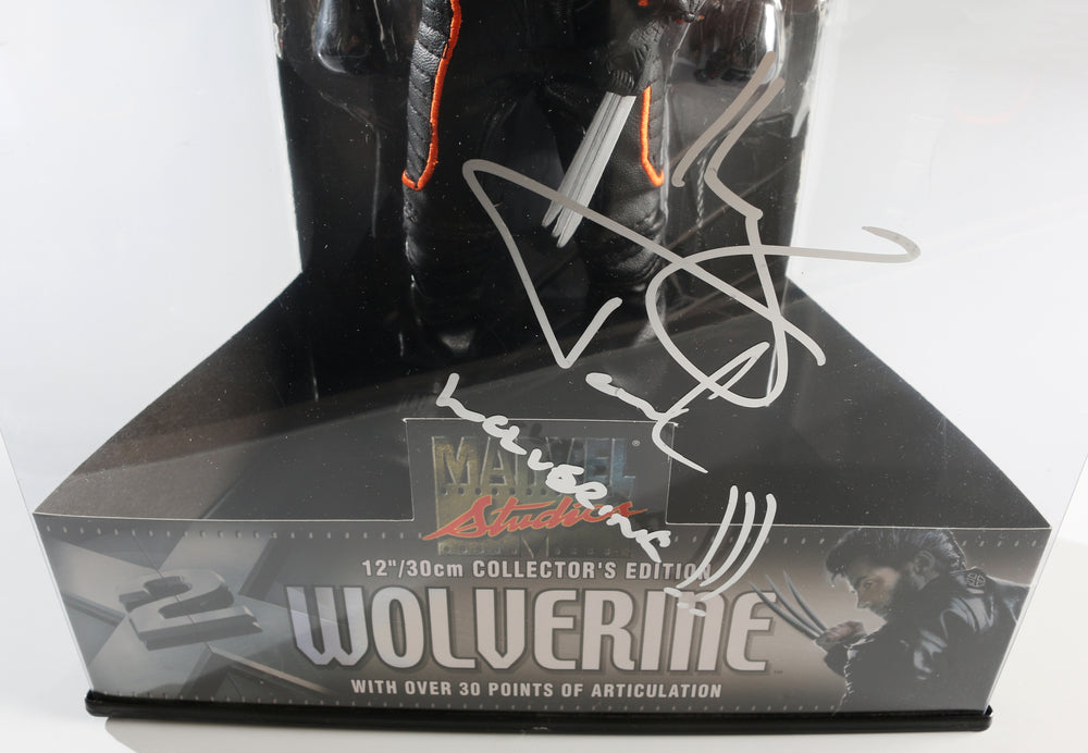 
                  
                    Hugh Jackman as Wolverine in X-Men Signed Toy Biz Action Figure with Character Name & Claw Marks
                  
                