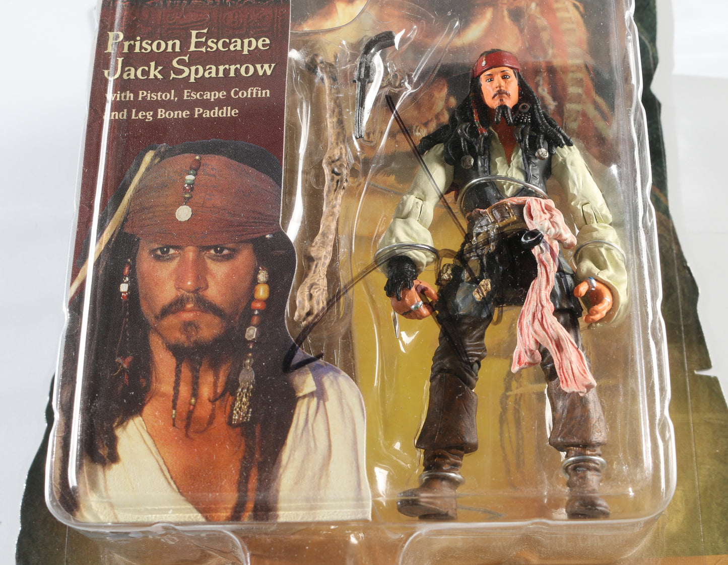 
                  
                    Johnny Depp as Captain Jack Sparrow in Pirates of the Caribbean: Dead Man's Chest Signed Zizzle Action Figure
                  
                