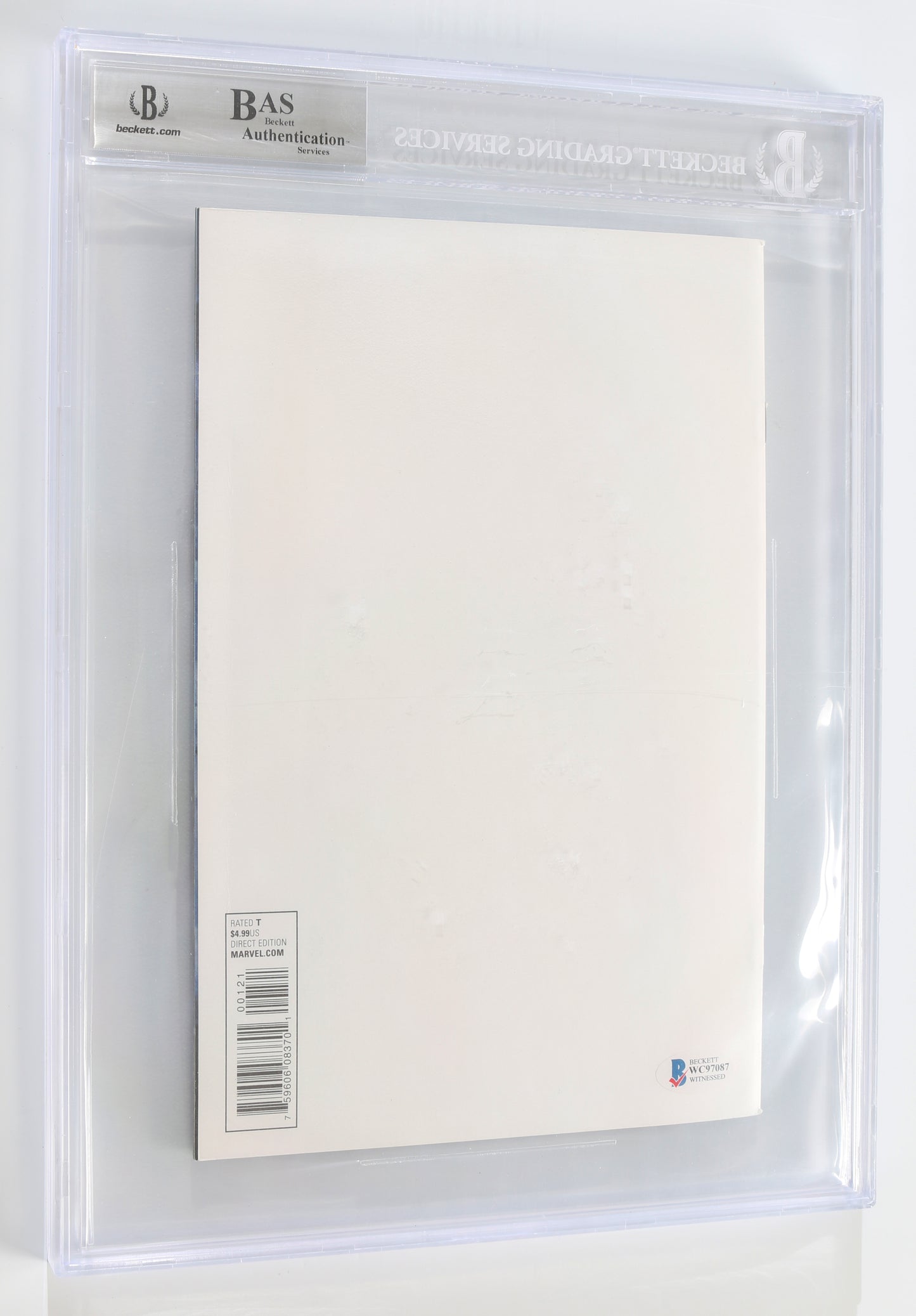 
                  
                    Star Wars Annual #1 Blank Variant Comic with Bo-Katan Painted Original Art by Candice Dailey (Beckett Slabbed) Signed by Katee Sackhoff with Character Name
                  
                