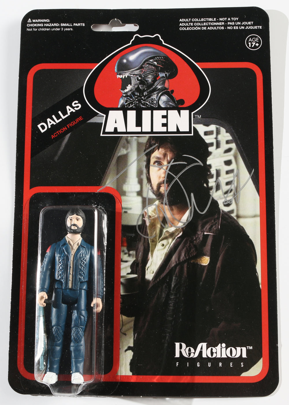 Tom Skerritt as Dallas in Alien Signed ReAction Figure
