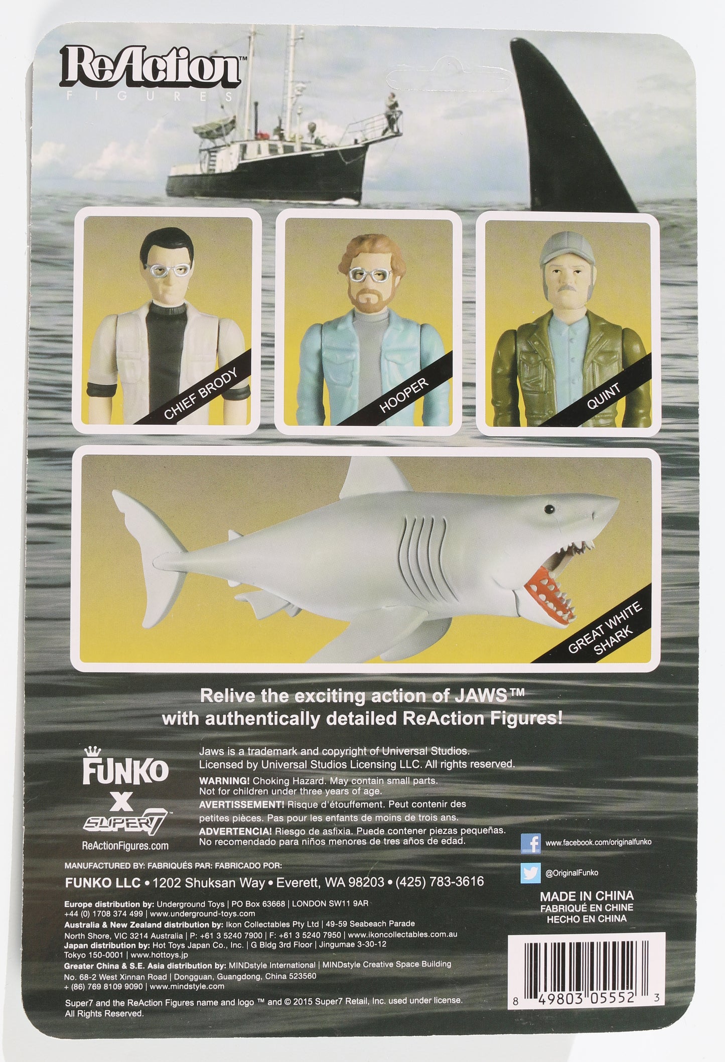 
                  
                    Richard Dreyfuss as Matt Hooper in Jaws Signed ReAction Figure
                  
                