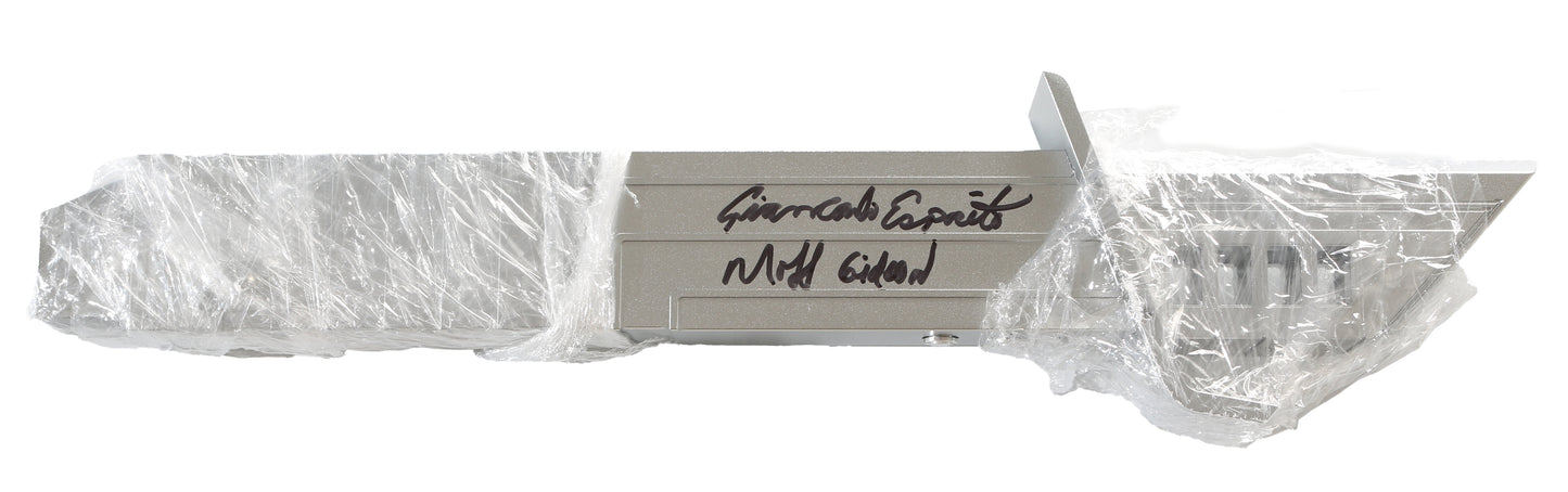 
                  
                    The Darksaber from Star Wars: Rebels Prop Replica by Argo Sabers Signed by Giancarlo Esposito with Character Name
                  
                