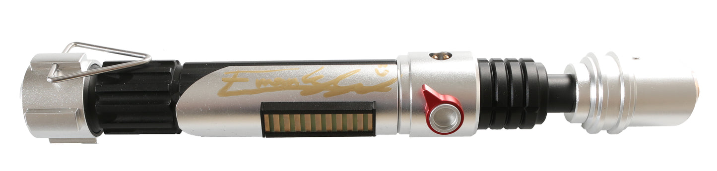 
                  
                    Sabine from Star Wars: Ahsoka Prop Replica Lightsaber by Argo Sabers Signed by Eman Esfandi
                  
                