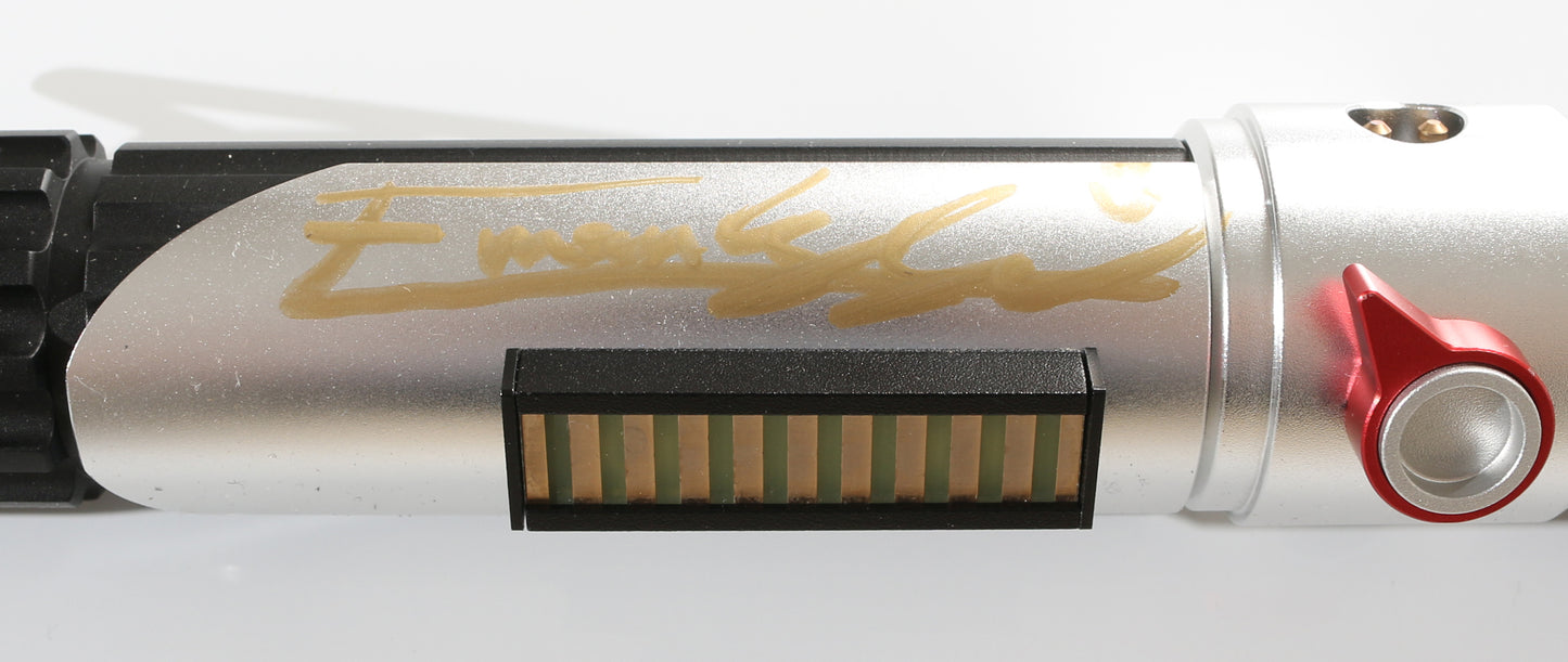 
                  
                    Sabine from Star Wars: Ahsoka Prop Replica Lightsaber by Argo Sabers Signed by Eman Esfandi
                  
                