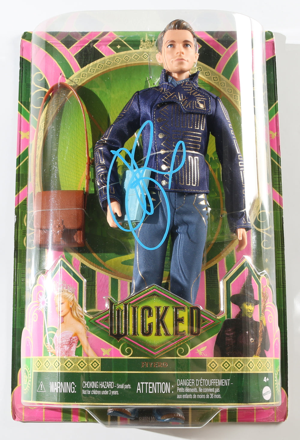 Jonathan Bailey as Prince Fiero in Wicked Signed Mattel Action Figure Doll