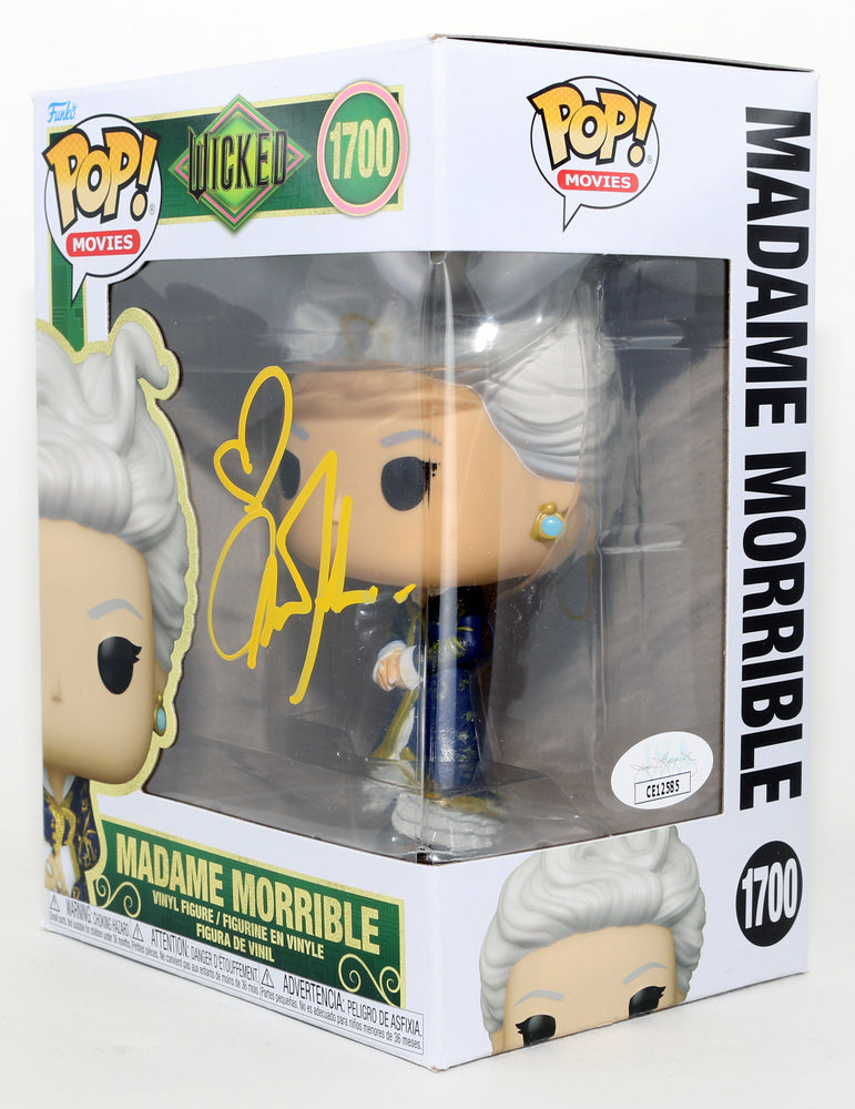 
                  
                    Michelle Yeoh as Madame Morrible in Wicked (JSA) Signed Funko POP! #1700
                  
                