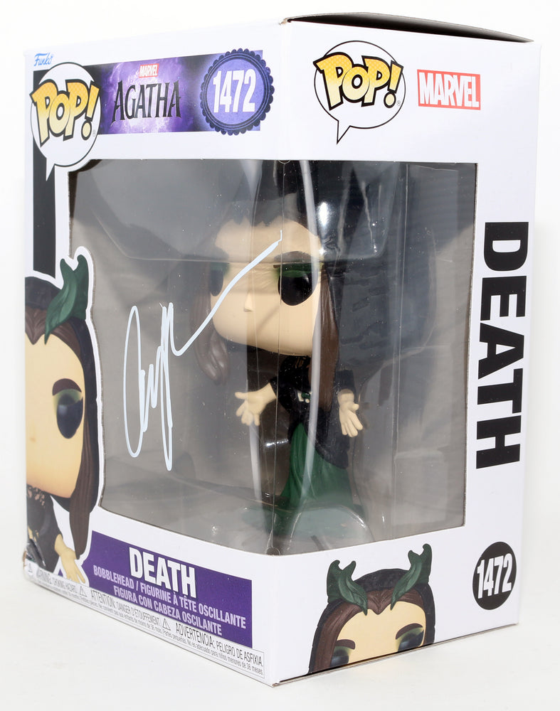
                  
                    Aubrey Plaza as Death / Rio Vidal in Agatha All Along Signed Funko POP! #1472
                  
                