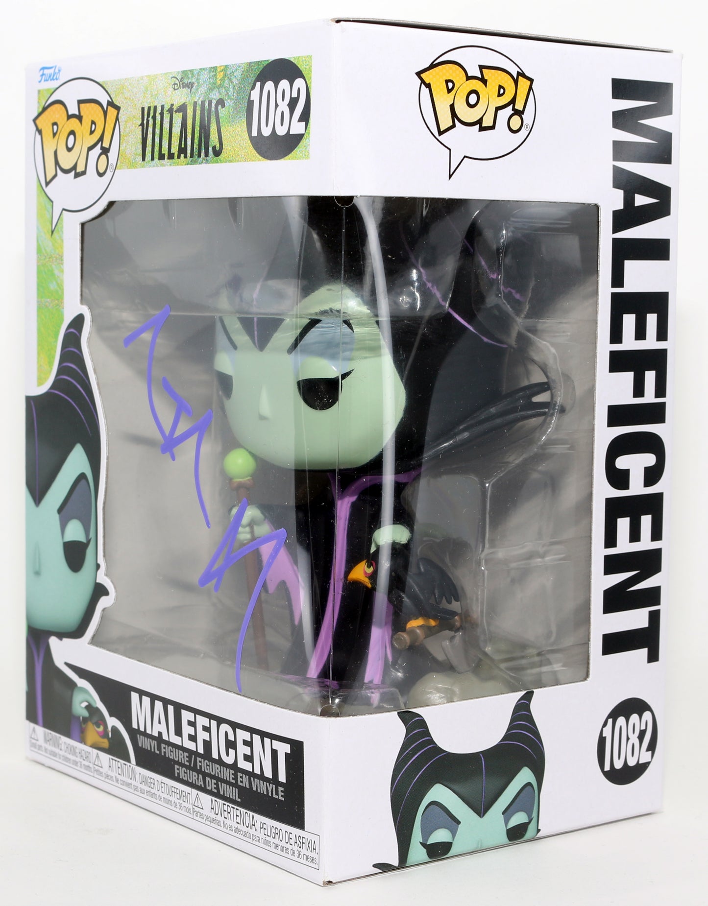 
                  
                    Angelina Jolie as Maleficent in Disney's Maleficent Signed Funko POP! #1082
                  
                