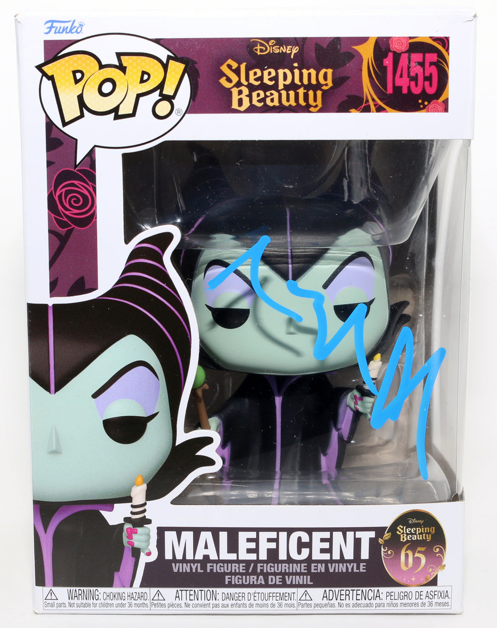 Angelina Jolie as Maleficent in Disney's Maleficent Signed Funko POP! #1455