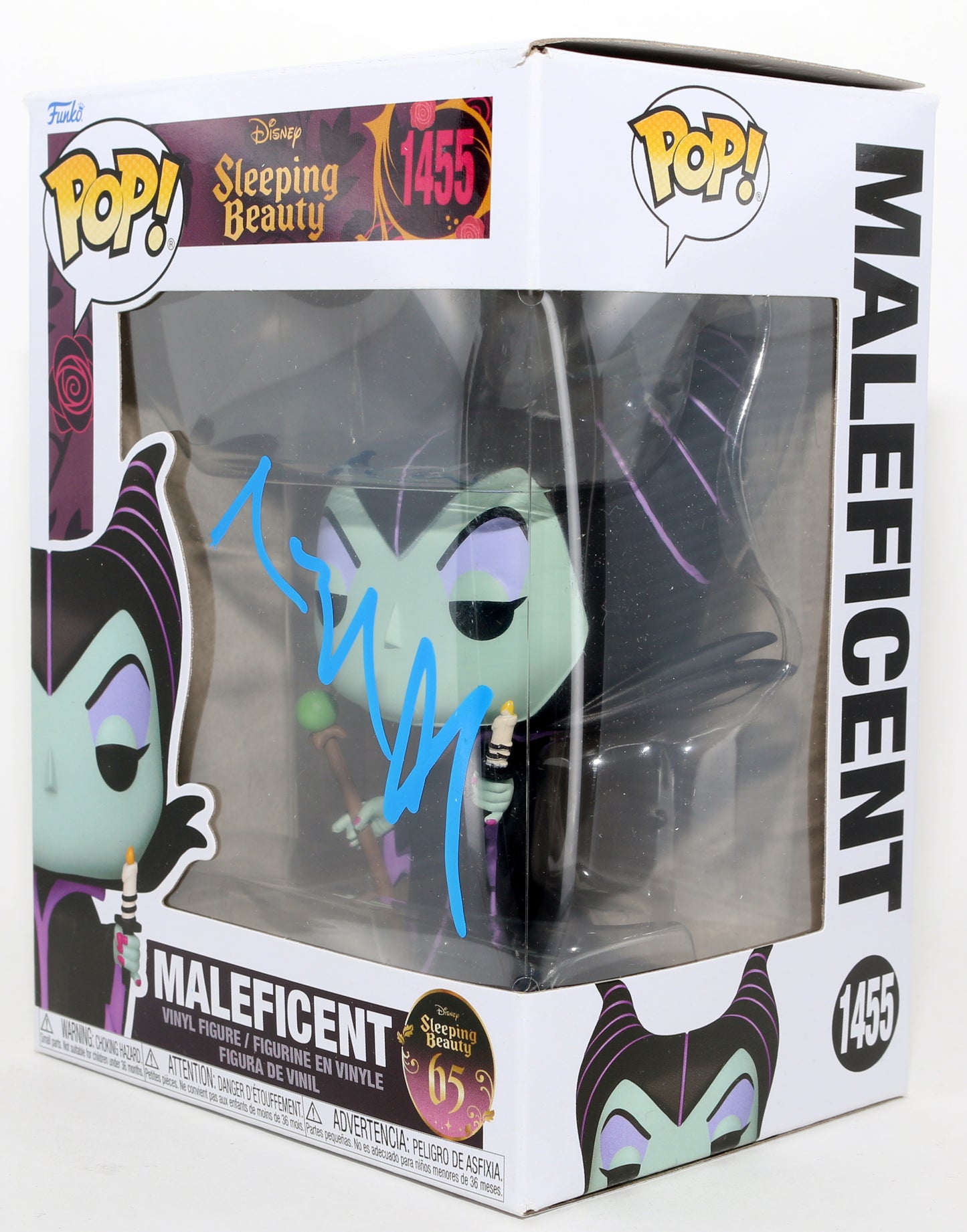 
                  
                    Angelina Jolie as Maleficent in Disney's Maleficent Signed Funko POP! #1455
                  
                
