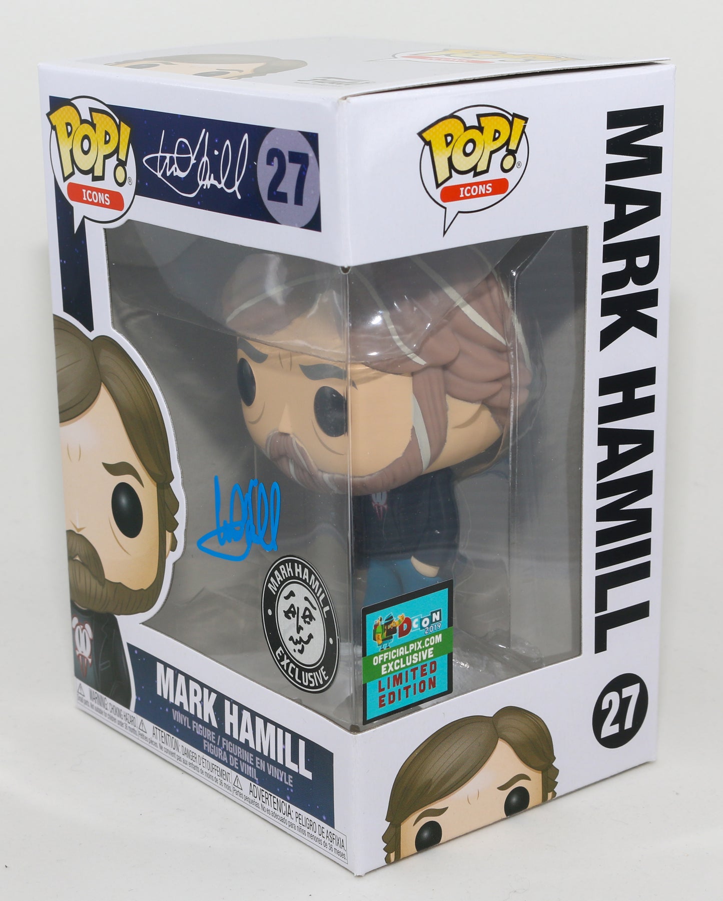 
                  
                    Mark Hamill Official Pix/Mark Hamill Exclusive Edition Signed Funko POP! #27
                  
                