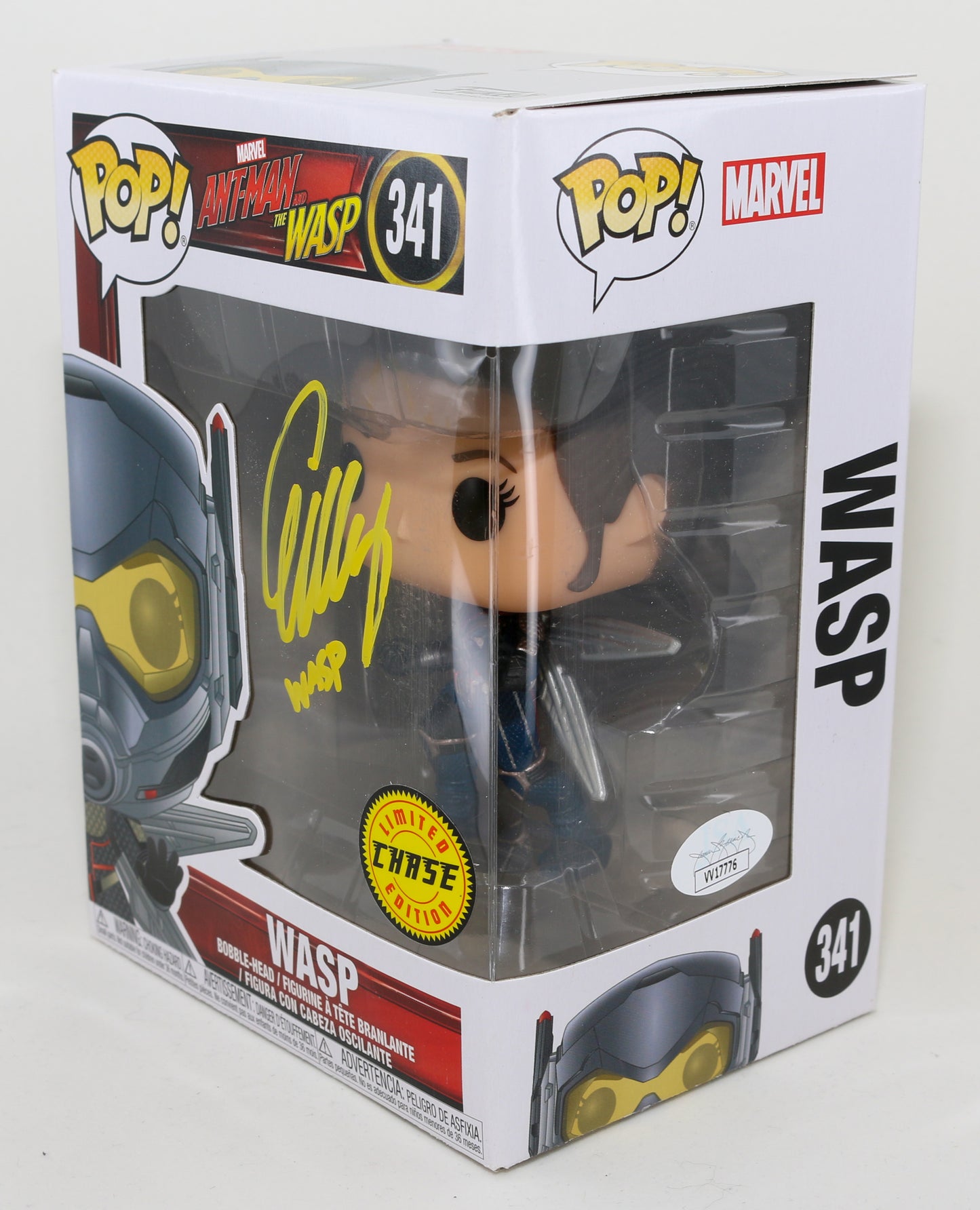 
                  
                    Evangeline Lilly as Wasp in Ant-Man and Wasp: Quantumania Chase Edition (JSA) Signed Funko POP! #1138 with Character Name
                  
                