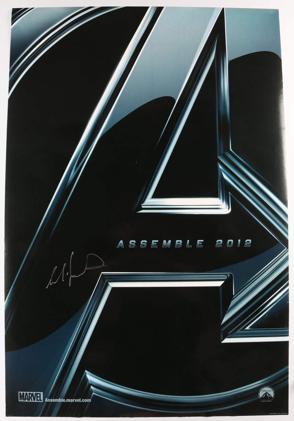Cobie Smulders as Agent Maria Hill in The Avengers Signed 27x40 Poster