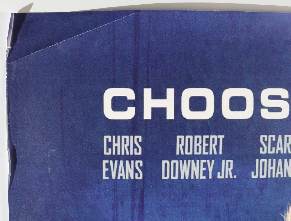 
                  
                    Captain America: Civil War 27x40 Poster (SWAU / Beckett) Cast Signed by Chris Evans, Elizabeth Olsen, Sebastian Stan, & Paul Bettany with Character Name
                  
                