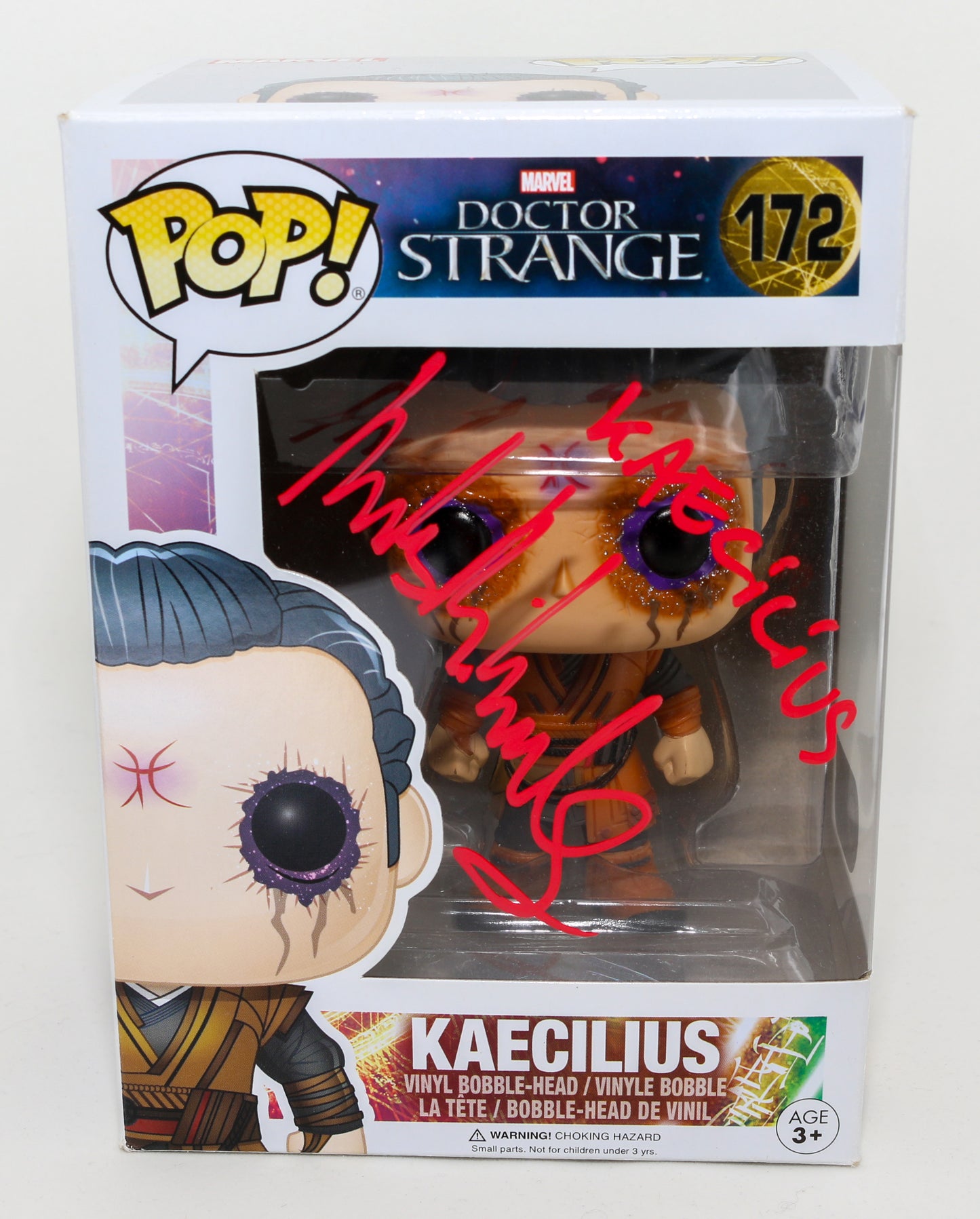 
                  
                    Mads Mikkelsen as Kaecilius in Doctor Strange (SWAU) Signed Funko POP! #172 with Character Name
                  
                