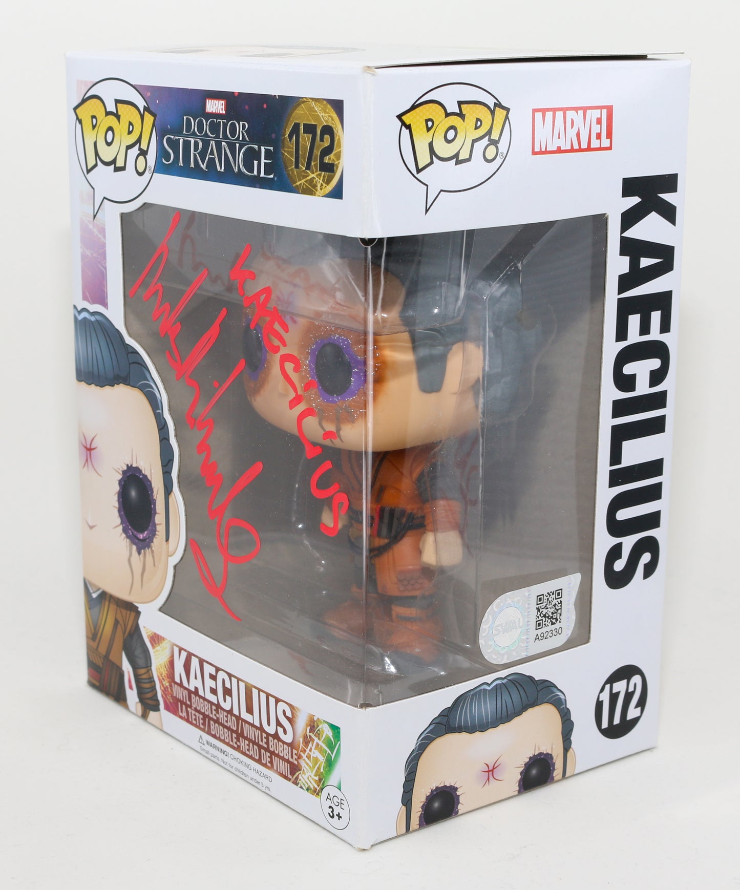 
                  
                    Mads Mikkelsen as Kaecilius in Doctor Strange (SWAU) Signed Funko POP! #172 with Character Name
                  
                