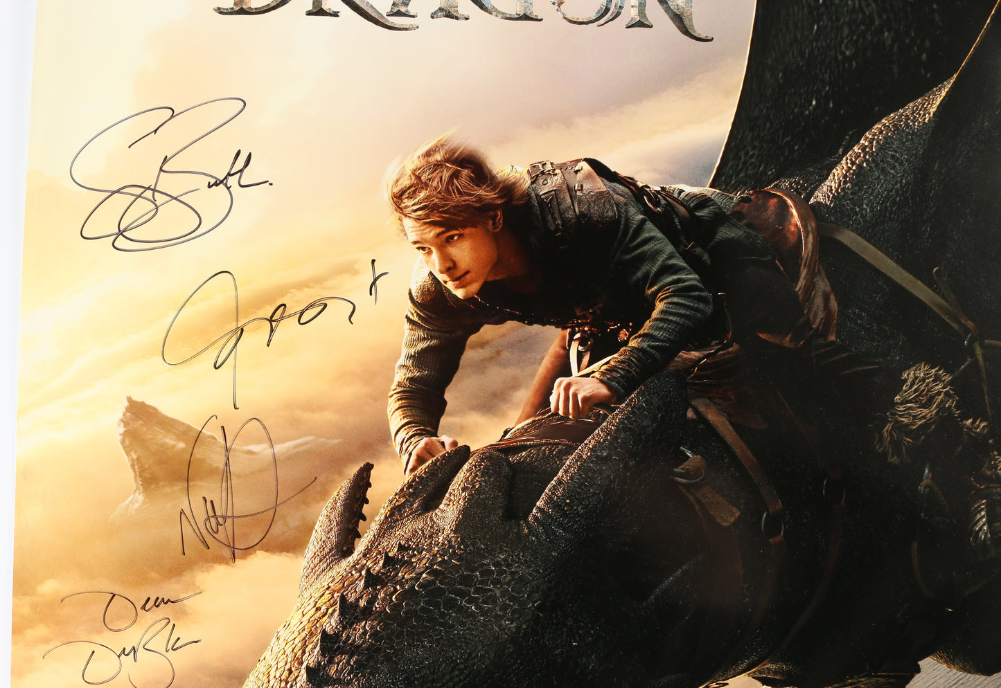 
                  
                    How to Train Your Dragon 27x40 Poster Cast Signed by Gerard Butler, Dean Deblois, Julian Dennison, Nick Frost, Bronwyn James, Nico Parker, Mason Thames, & Harry Trevaldwyn
                  
                