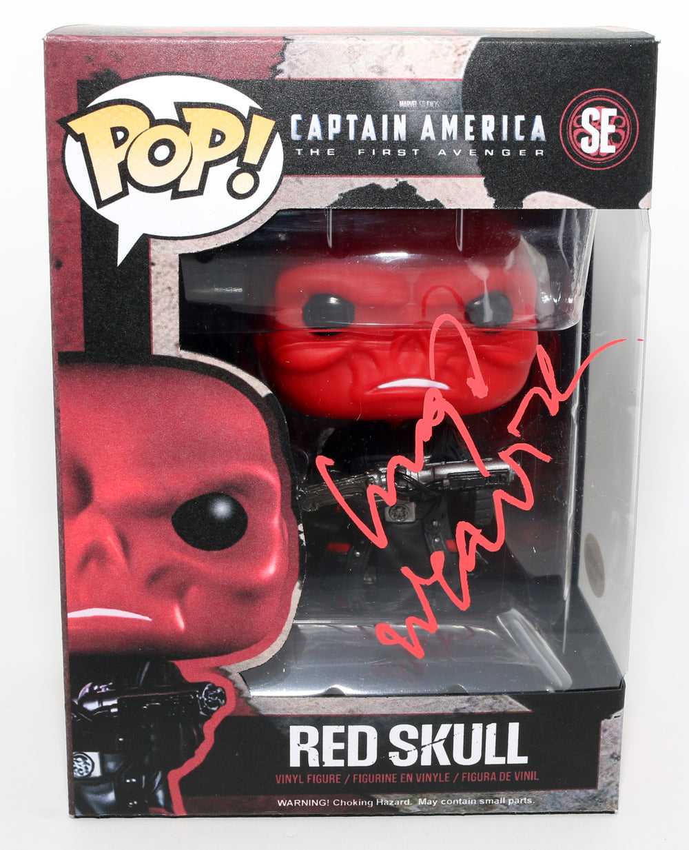 Hugo Weaving as Red Skull in Captain America: The First Avenger Signed Funko POP! #SE