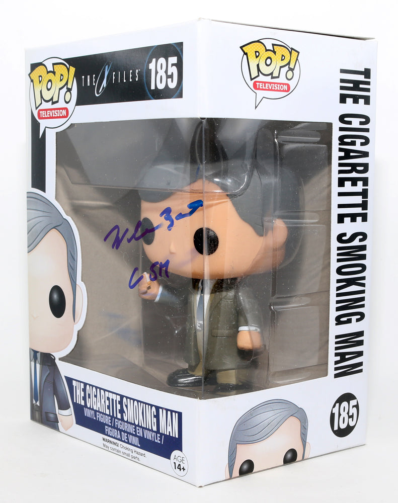 
                  
                    William B. Davis as Cigarette Smoking Man in The X-Files Signed Funko POP! #185 with Character Name
                  
                