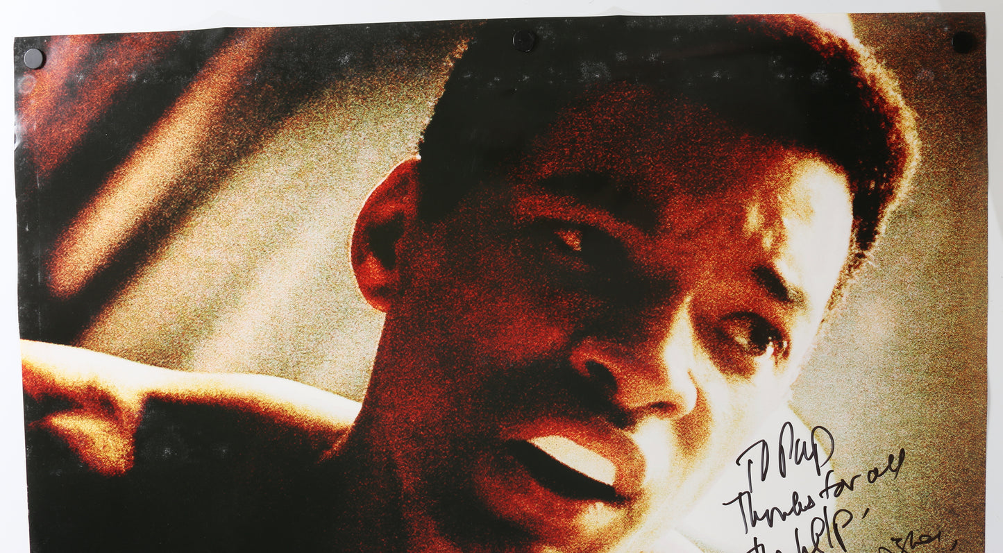 
                  
                    Ali 27x40 Poster (From the Collection of Famed Sound Recordist: Craig "Pup" Heath) Signed by Director: Michael Mann
                  
                