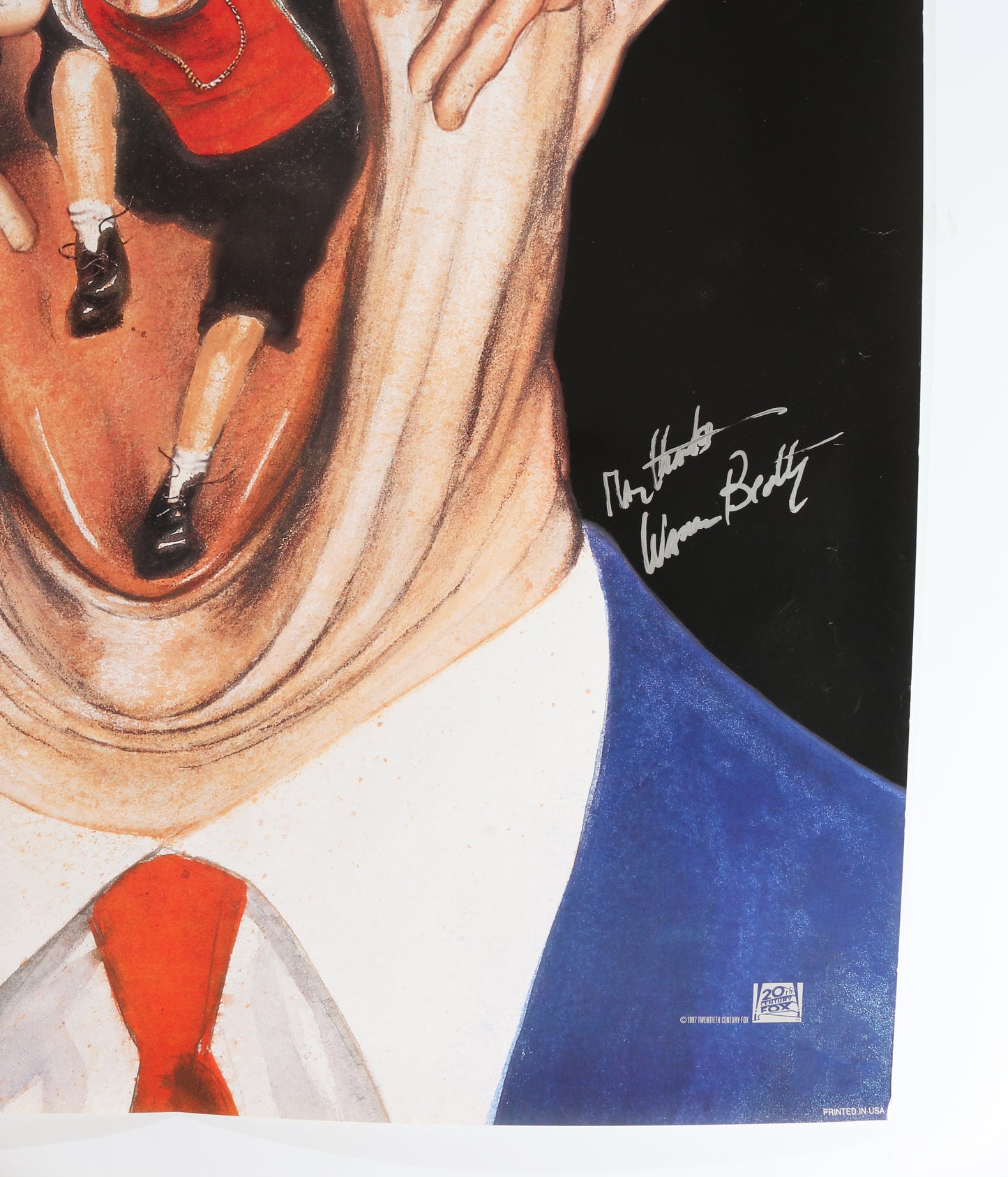 
                  
                    Bulworth 27x40 Poster (From the Collection of Famed Sound Recordist: Craig "Pup" Heath) Signed by Actor, Producer, Writer, & Director: Warren Beatty
                  
                