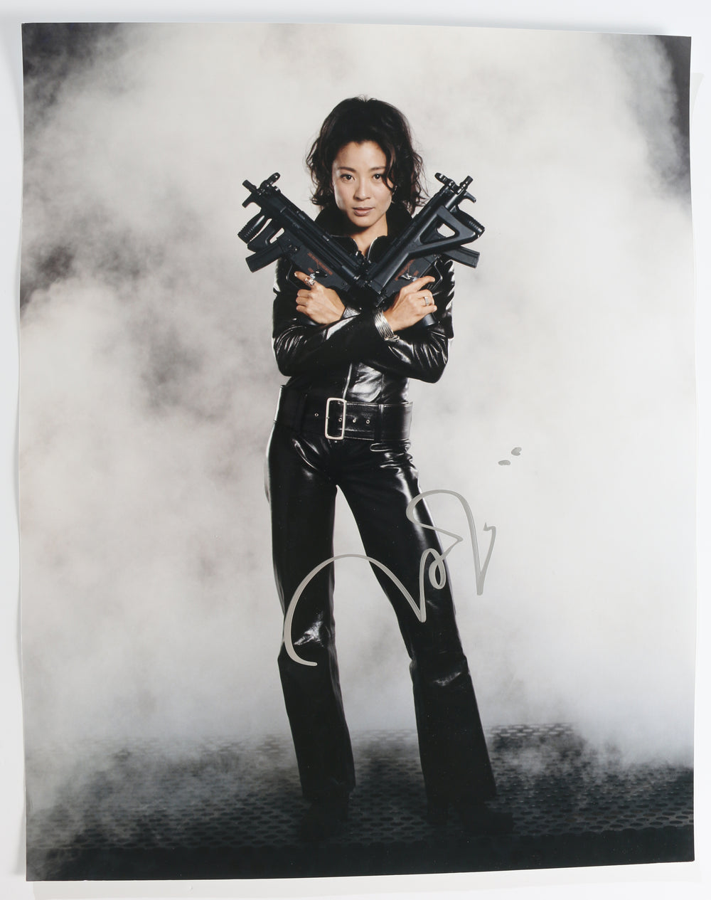 Michelle Yeoh as Wai Lin in James Bond 007: Tomorrow Never Dies Signed 16x20 Photo