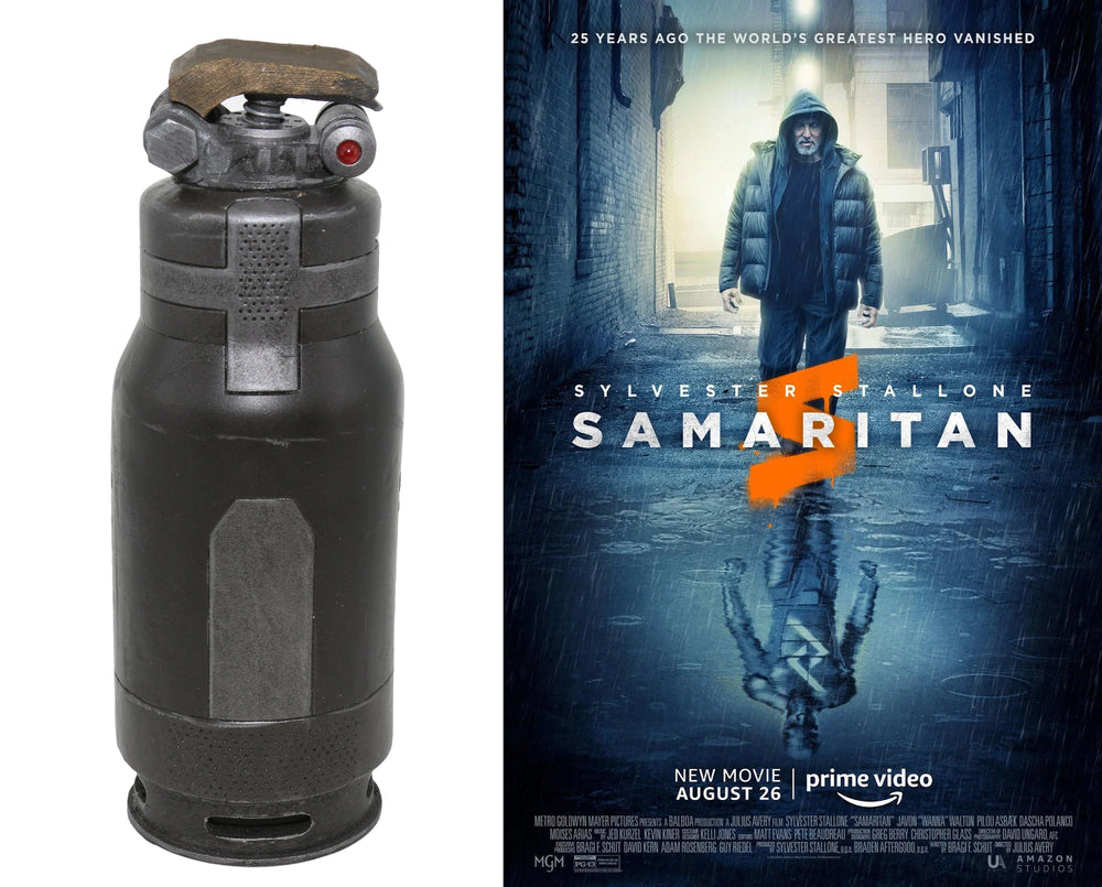 
                  
                    Samaritan Resin Grenade Used by Sylvester Stallone Amazon Movie Prop - 2022
                  
                