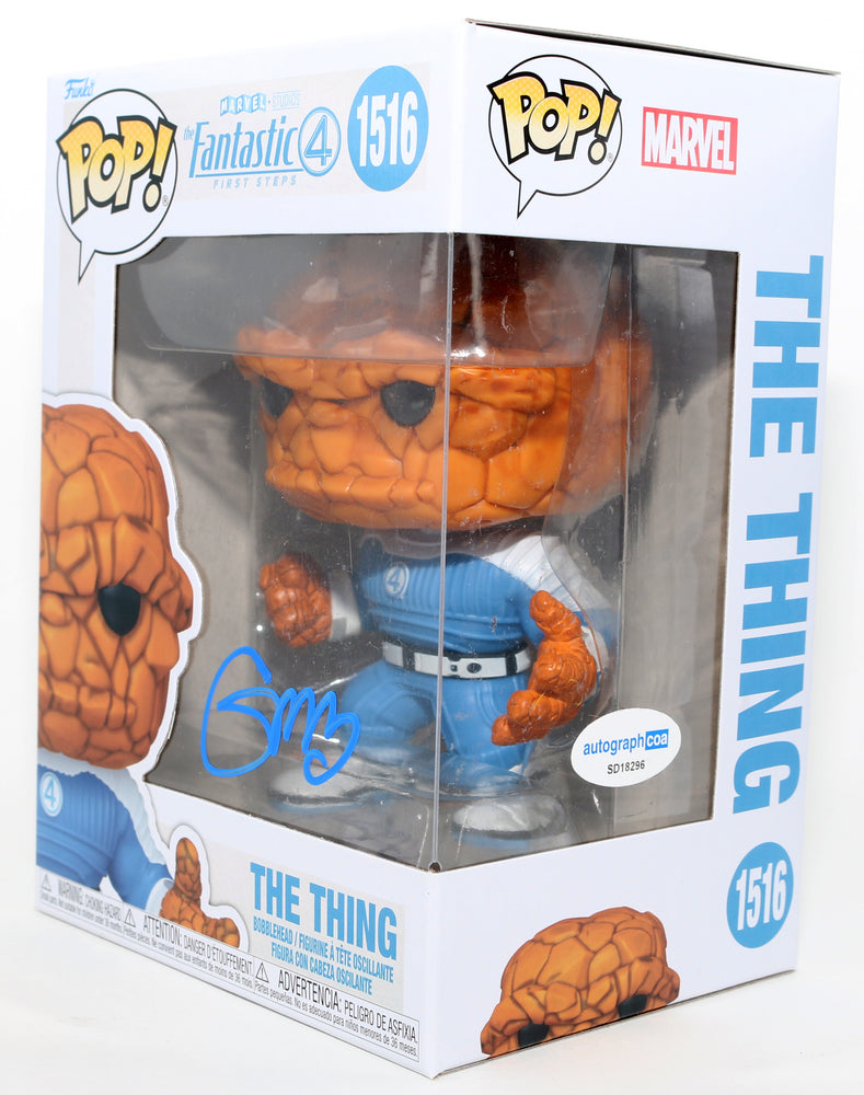 
                  
                    Ebon Moss-Bachrach as Ben Grimm / The Thing in Fantastic Four: First Steps Signed Funko POP! #1516
                  
                