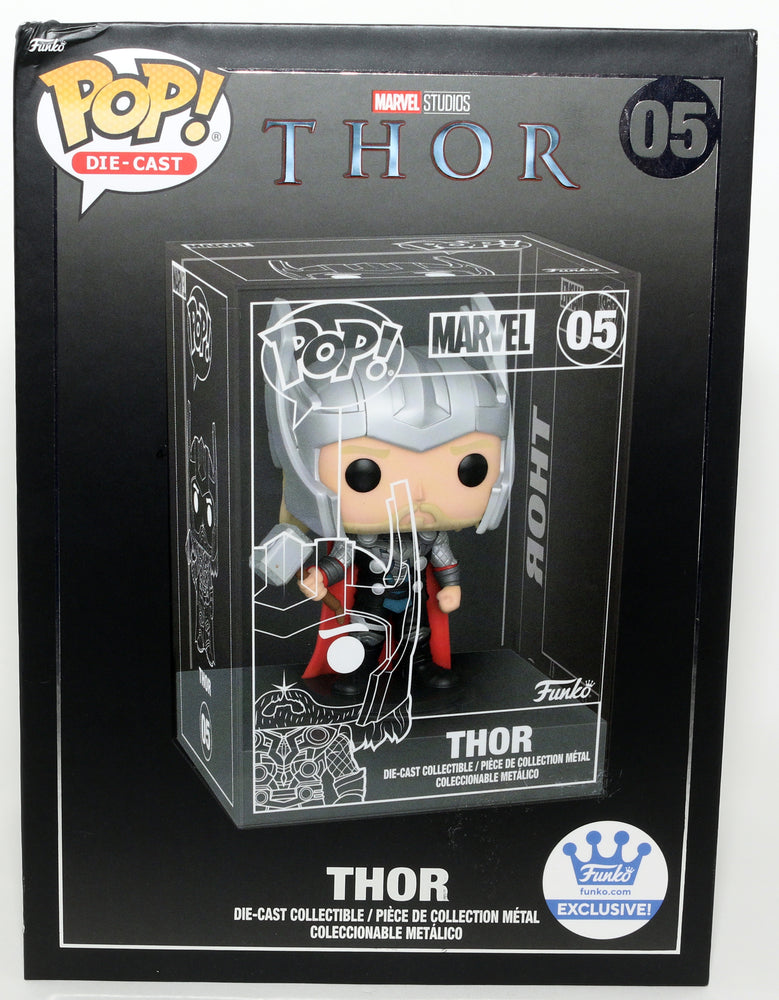 
                  
                    Chris Hemsworth as Thor in The Avengers Signed Diecast Funko POP! #05
                  
                