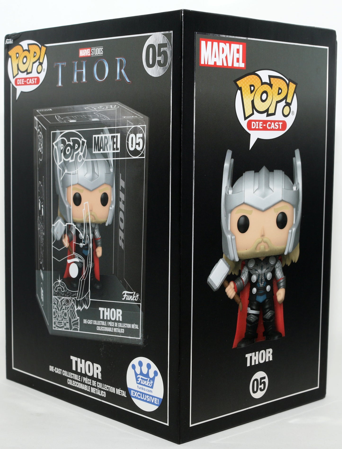 
                  
                    Chris Hemsworth as Thor in The Avengers Signed Diecast Funko POP! #05
                  
                